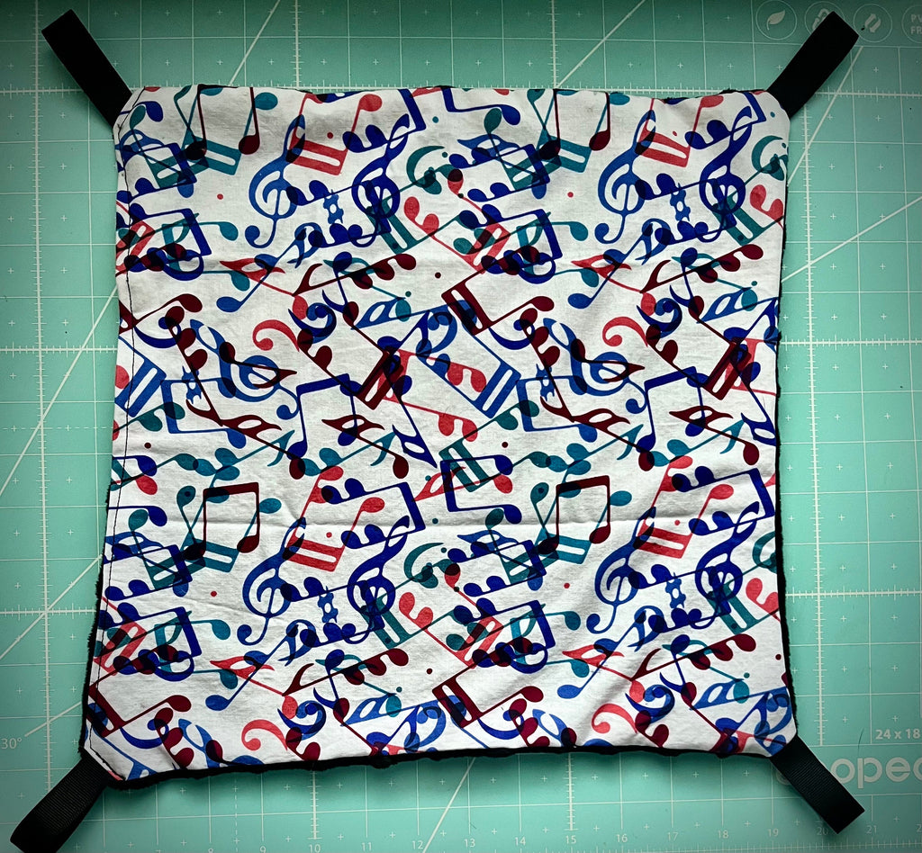 Hamac musique multicolore
