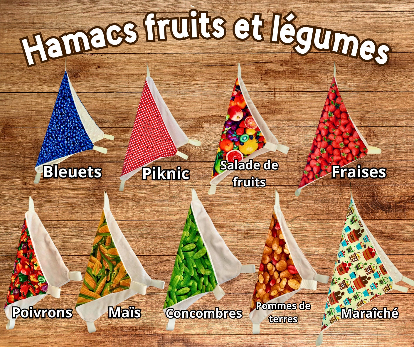 Hamac Fruits et légumes
