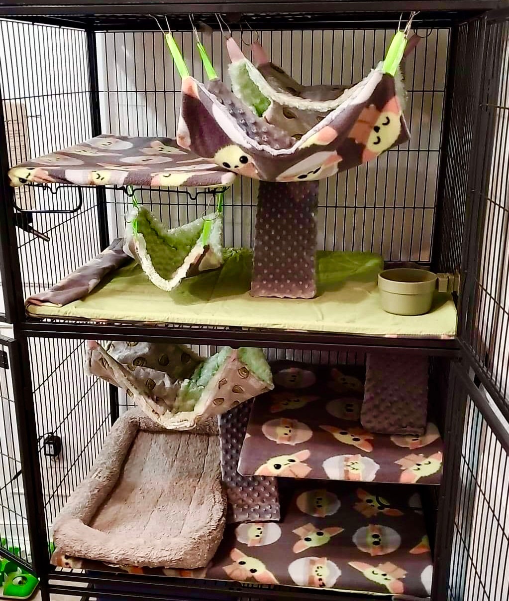 Recouvrement cage ferret nation