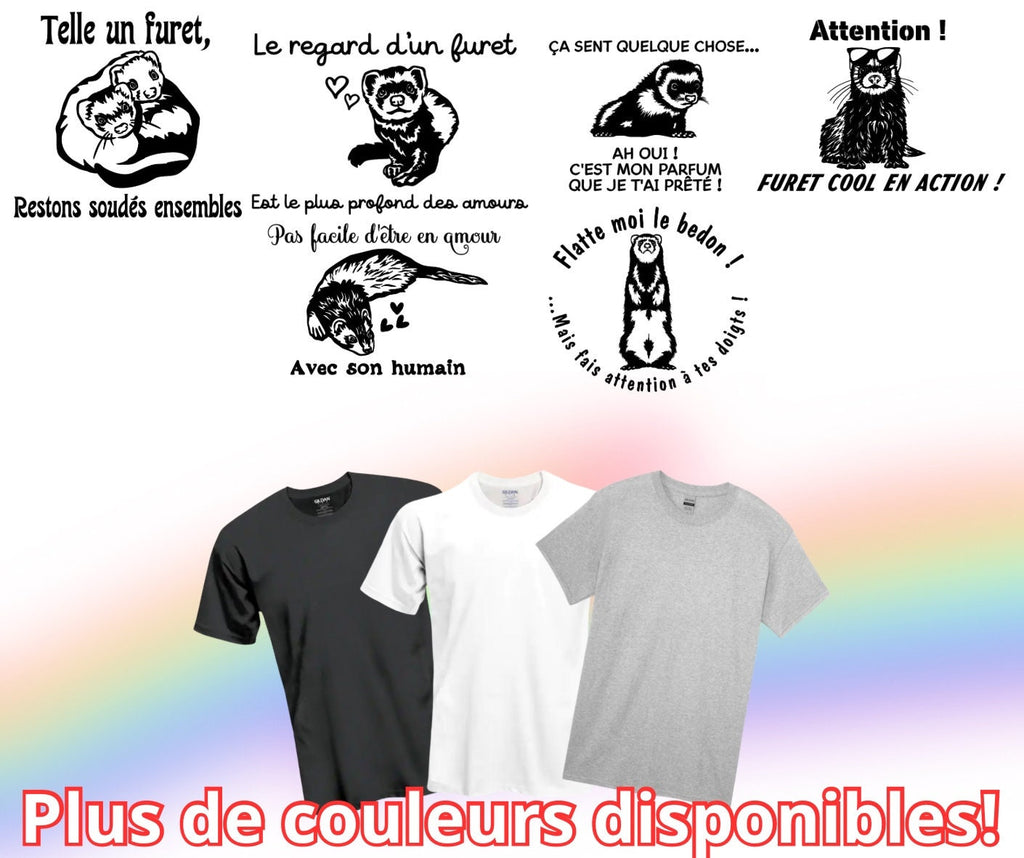 T-shirt furet
