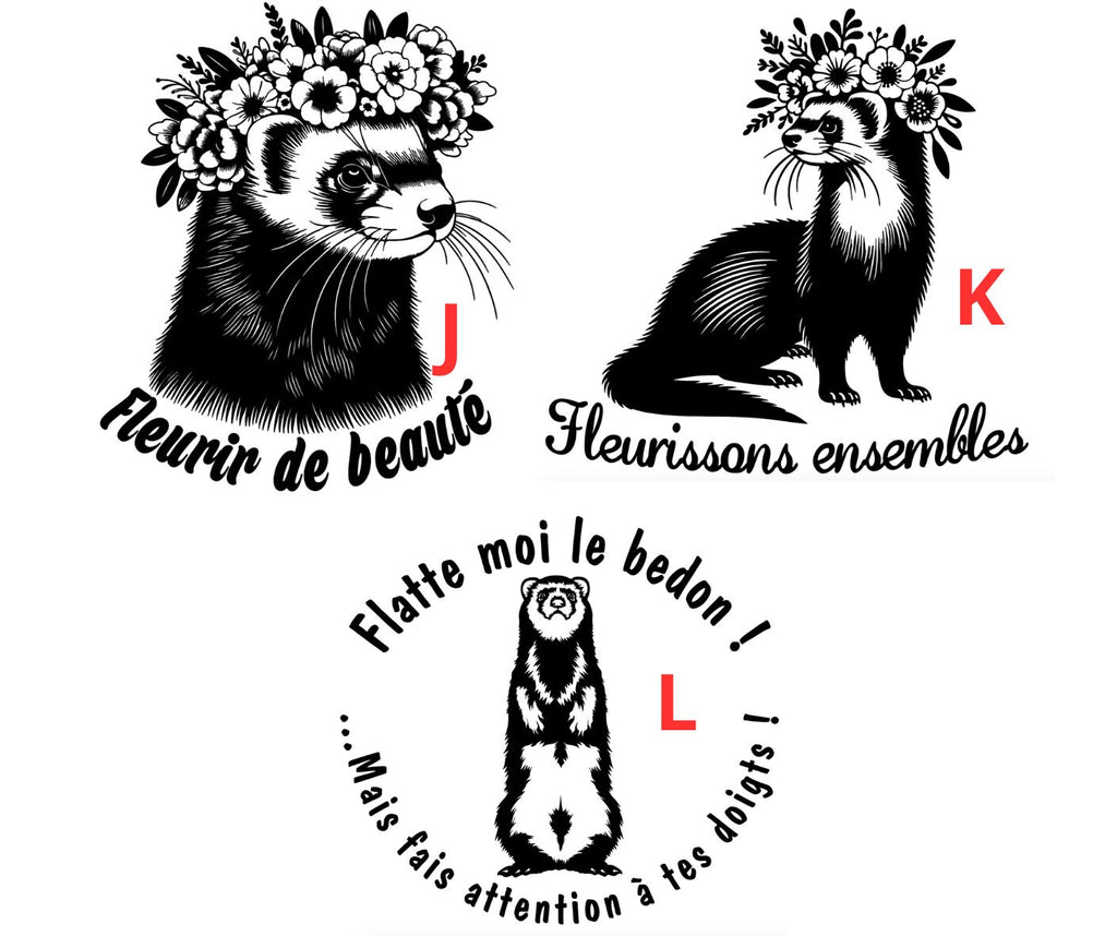 T-shirt furet