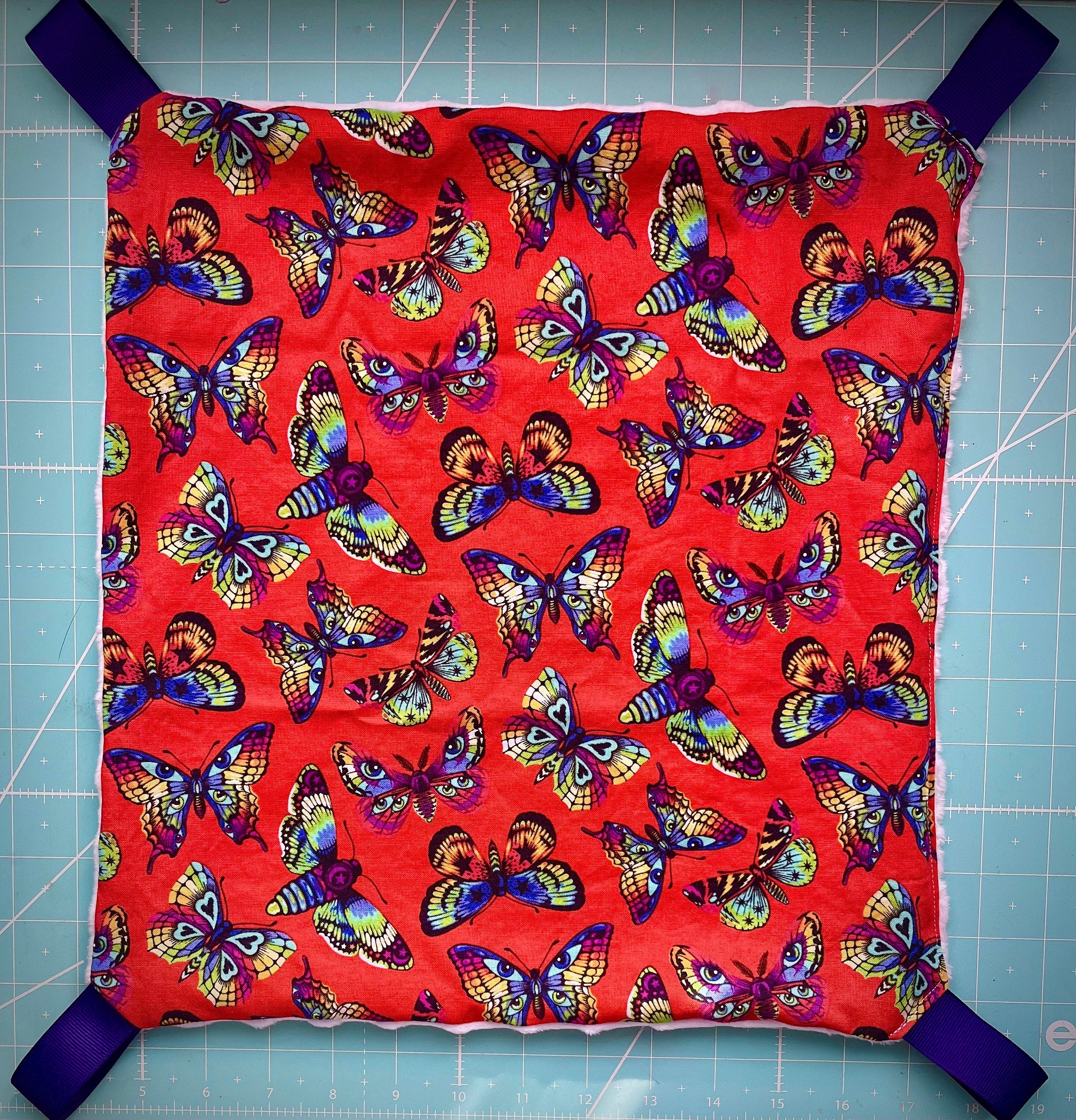 Hamac Papillon psychédélique multicolore